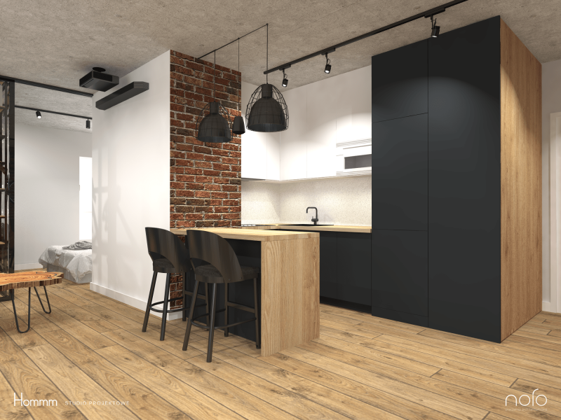 mieszkanie w stylu industrialnym