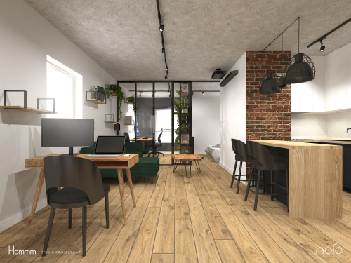 mieszkanie w stylu industrialnym