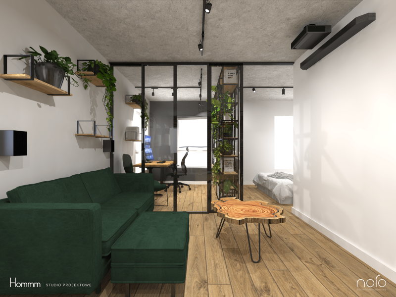 mieszkanie w stylu industrialnym